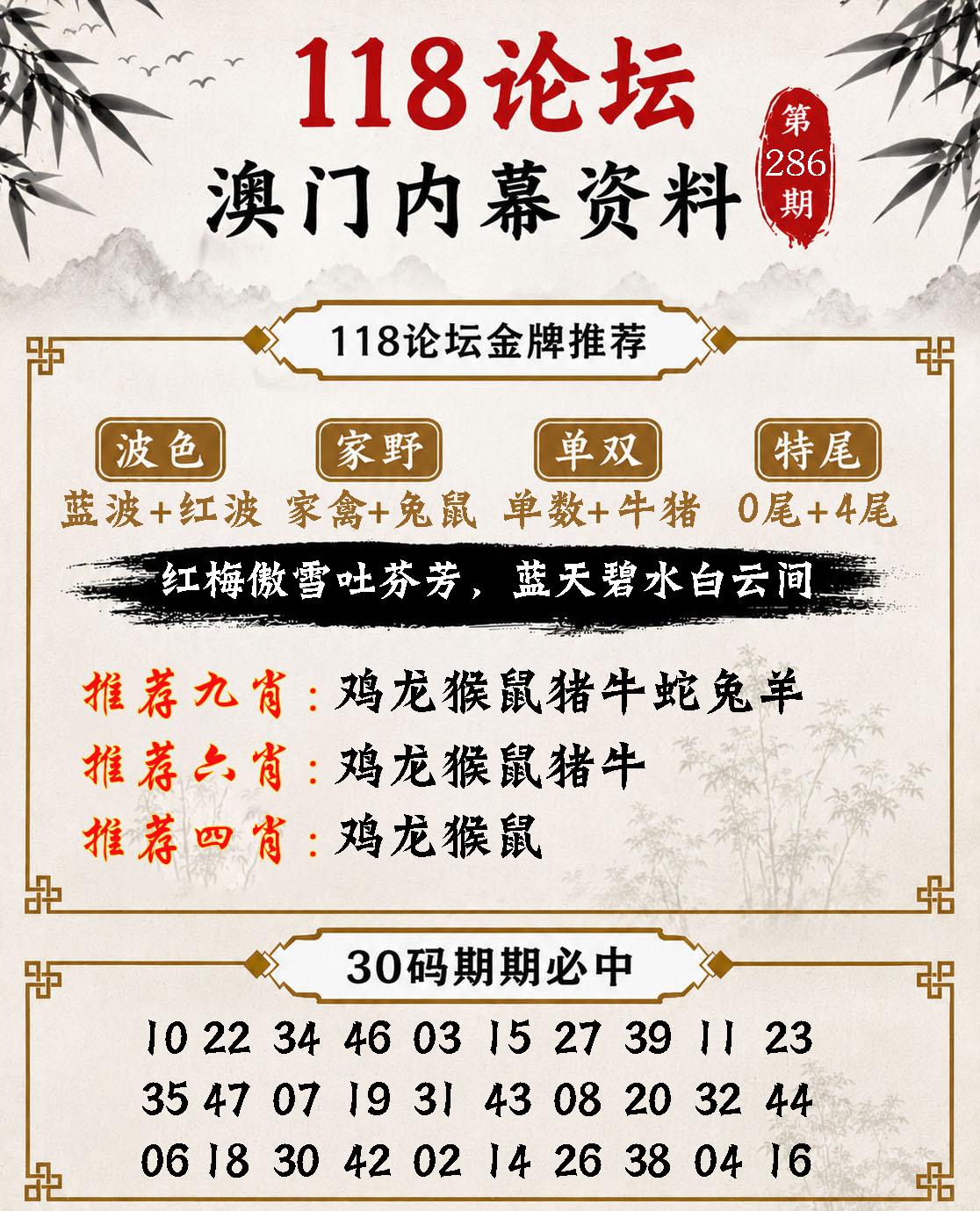 澳门内幕参考图